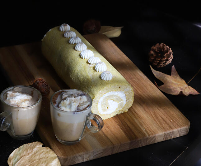 pumpkin roll cake (oct/nov 22)